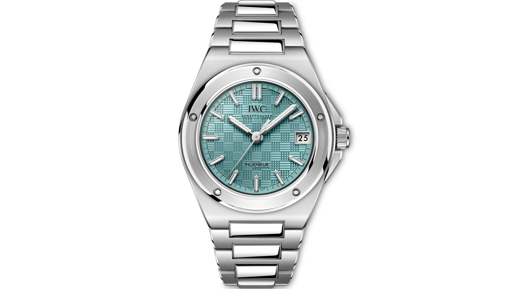 IWC makes the Ingenieur 35 ready for summer with new Pool colour dial
