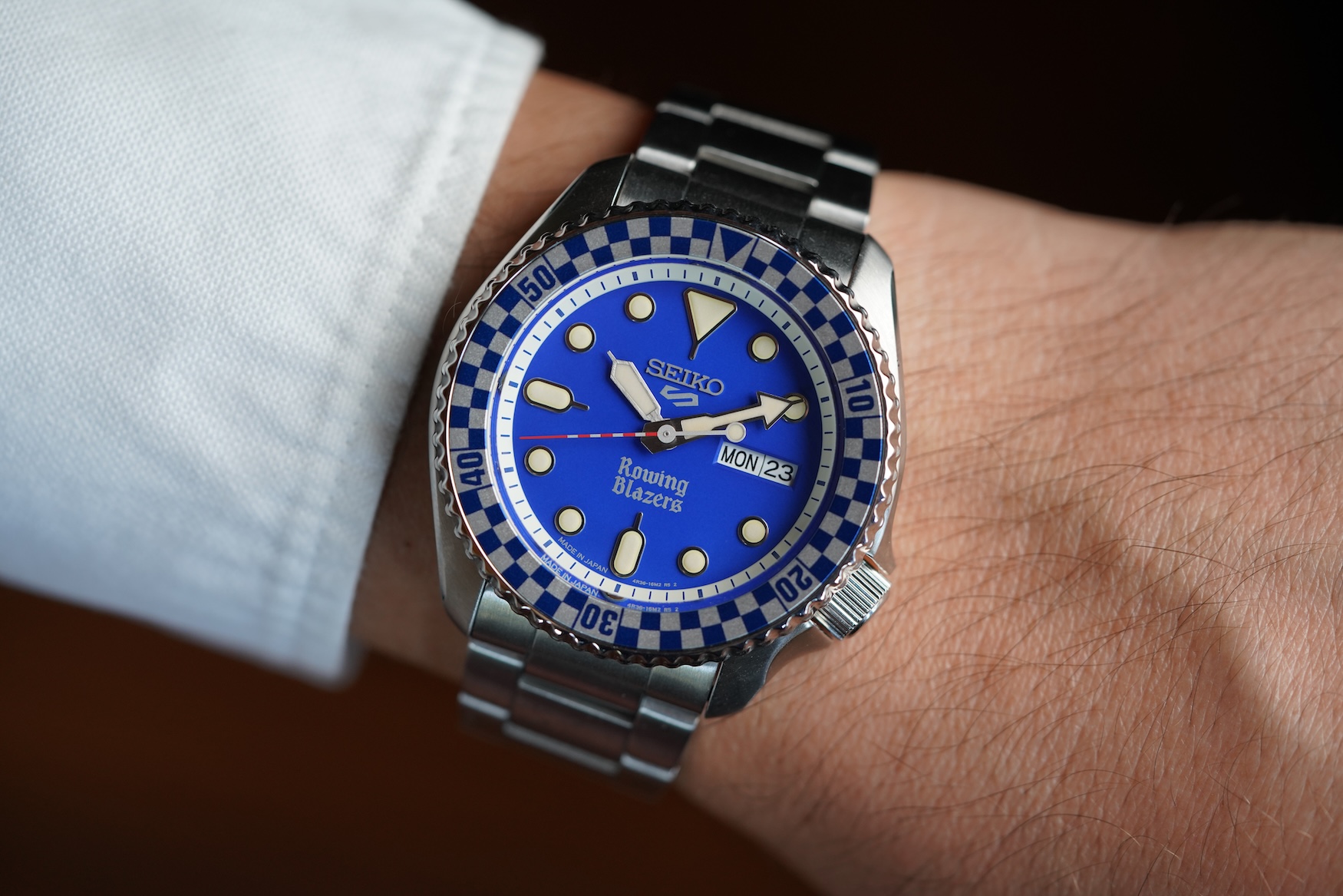 Rowing Blazers x Wind Vintage x Seiko 5 SRPM19 & SRPM21