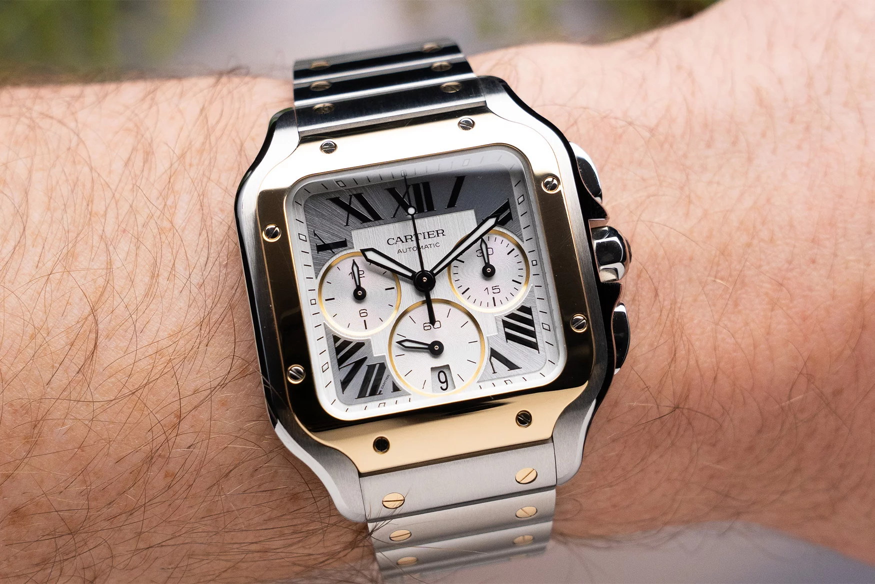 cartier santos de cartier chronograph 11