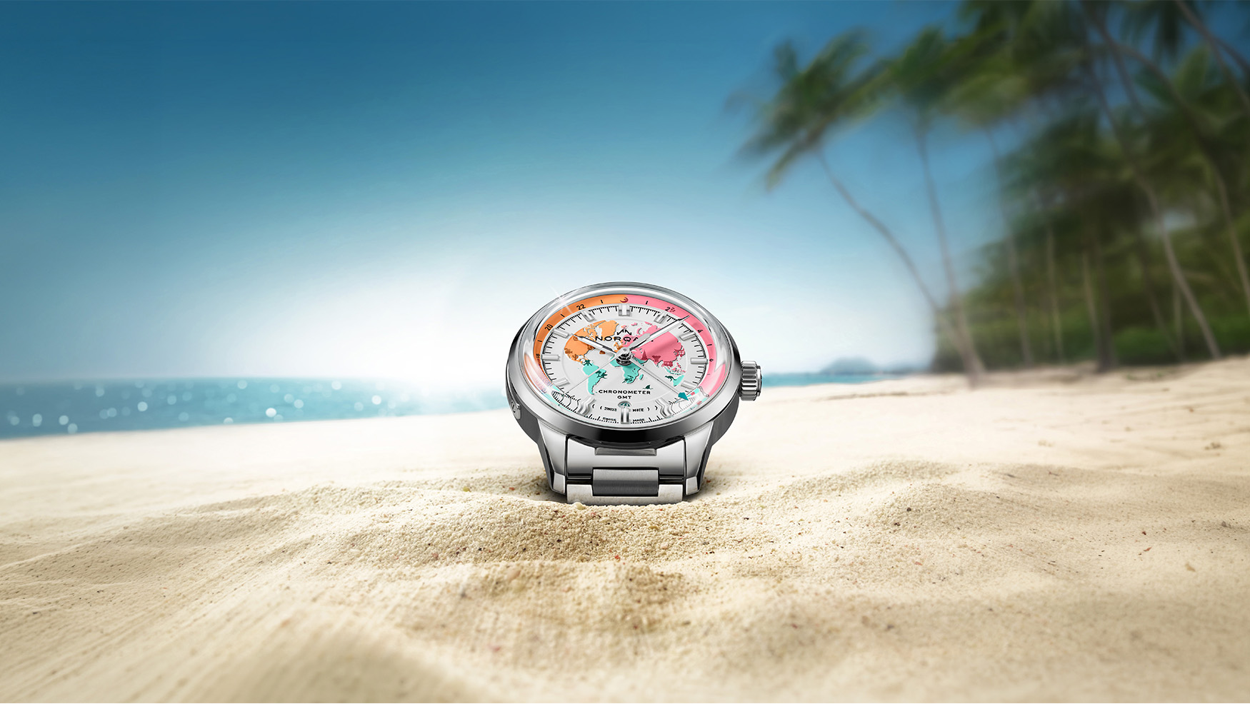 Norqain packs a world of fun into the new Freedom GMT Enjoy Life “Holiday” Limited Edition