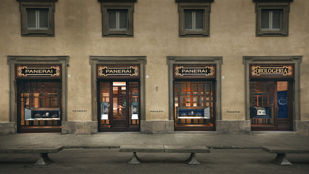 Panerai is celebrating 100 years of its Florence boutique with an immersive exhibition in the city where it all began