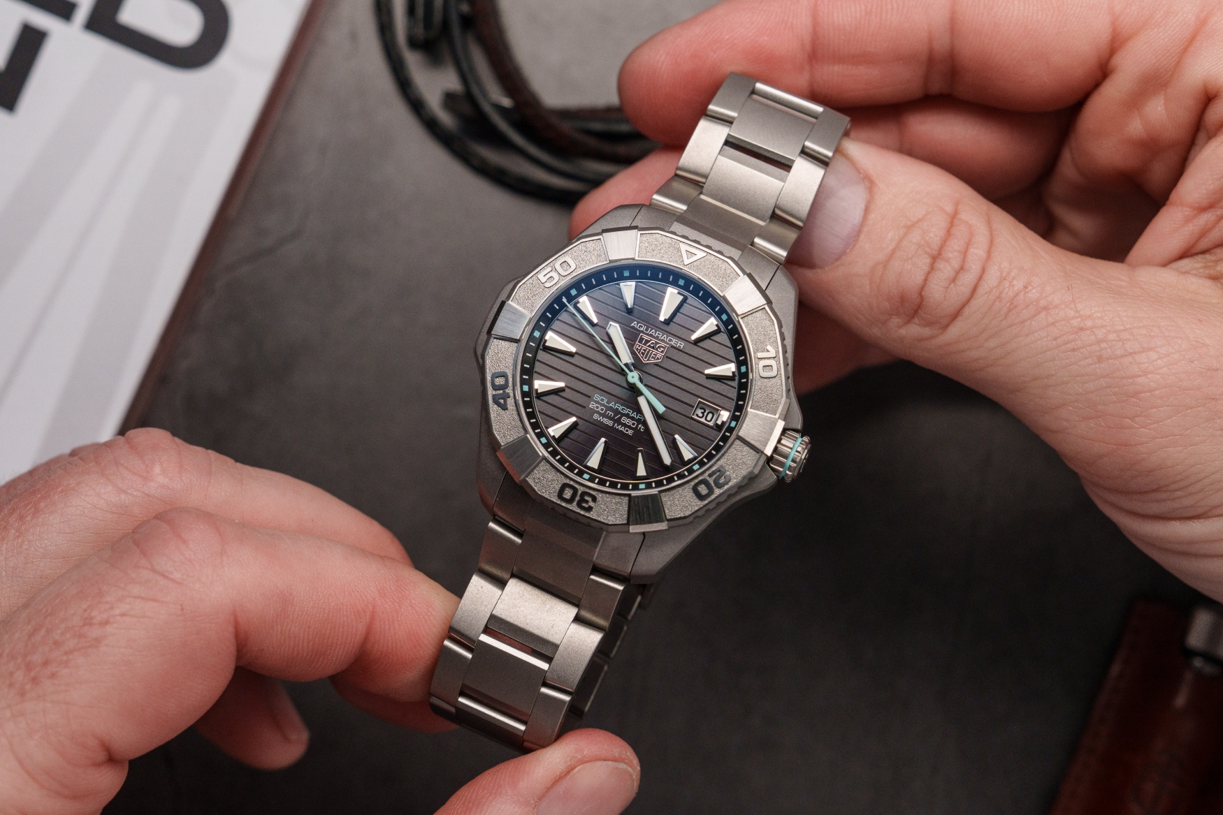tag heuer solargraph aquaracer 5