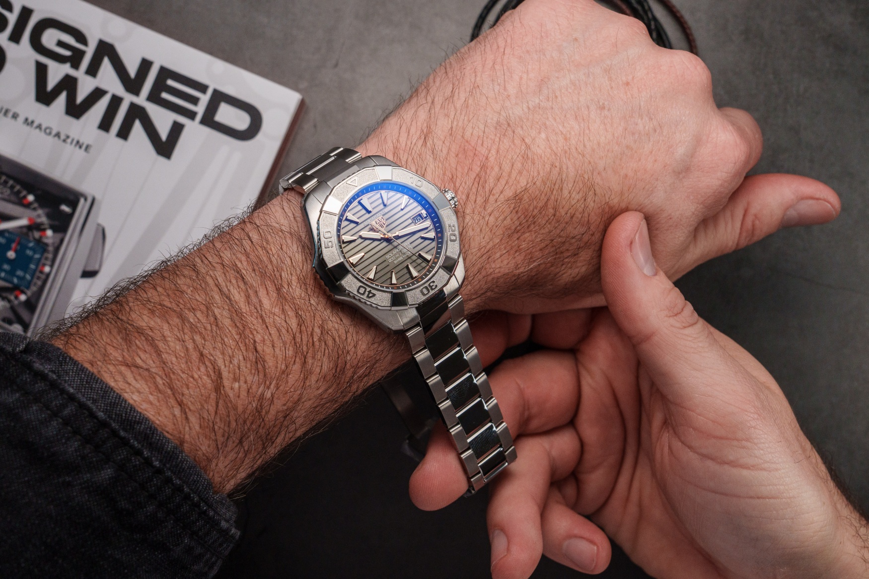 tag heuer solargraph aquaracer 7