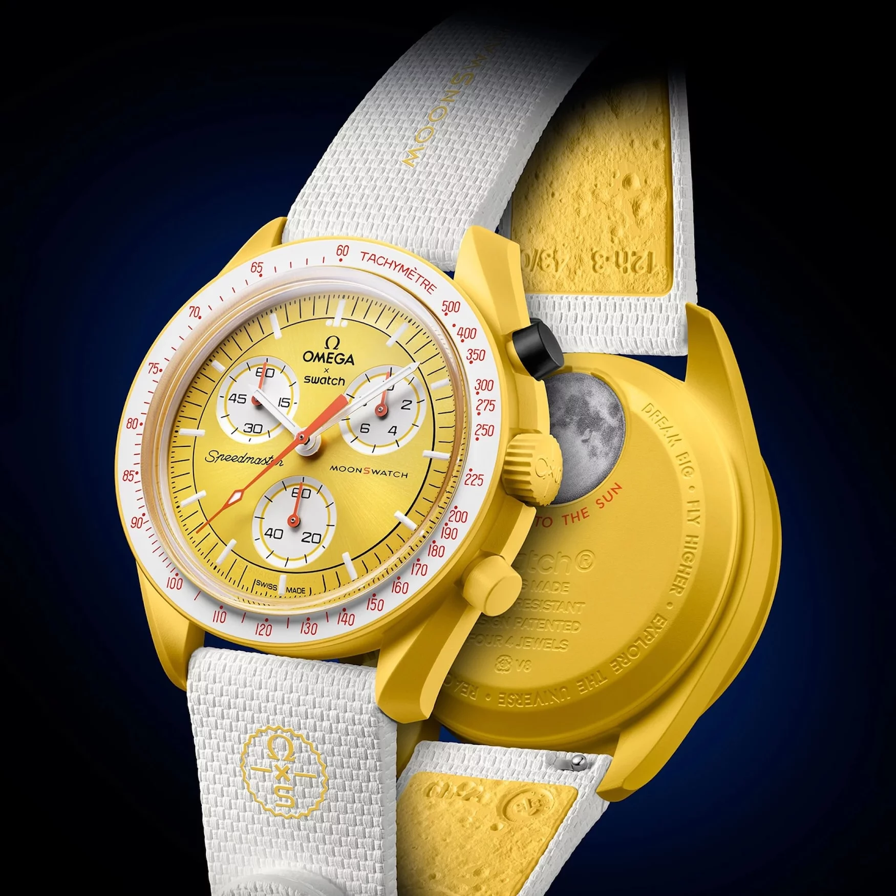 時計 BIOCERAMIC MoonSwatch Mission to the Sun Omega x Swatch Moonswatch Mission to the Sun – Solar Eclipse | NEWS