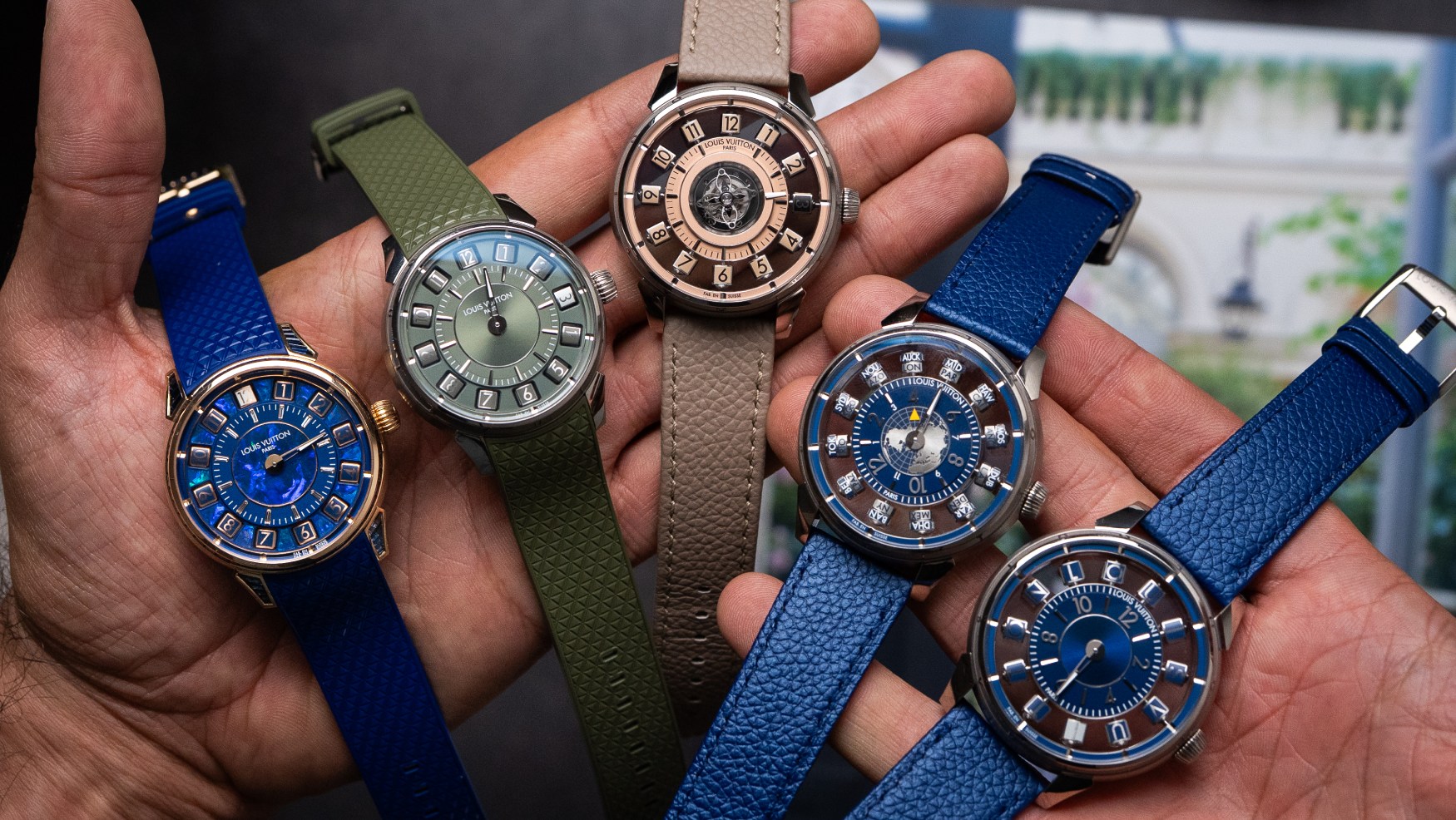 Louis Vuitton introduces five new Spin Time models