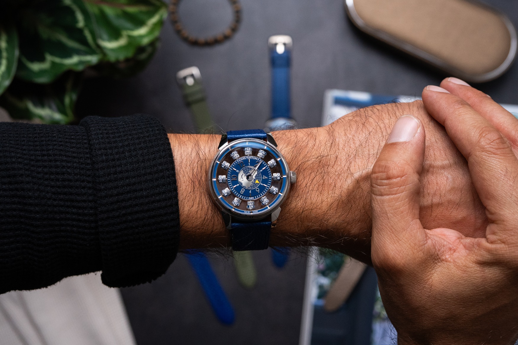 louis vuitton tambour taiko spin time collection 15