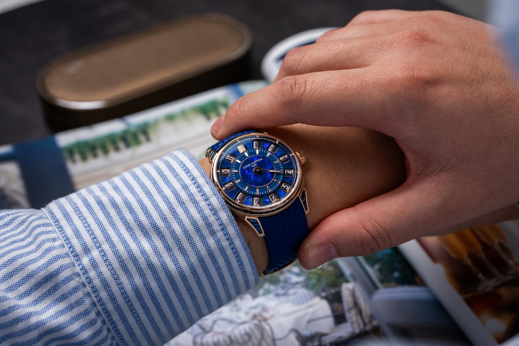 louis vuitton tambour taiko spin time collection 6