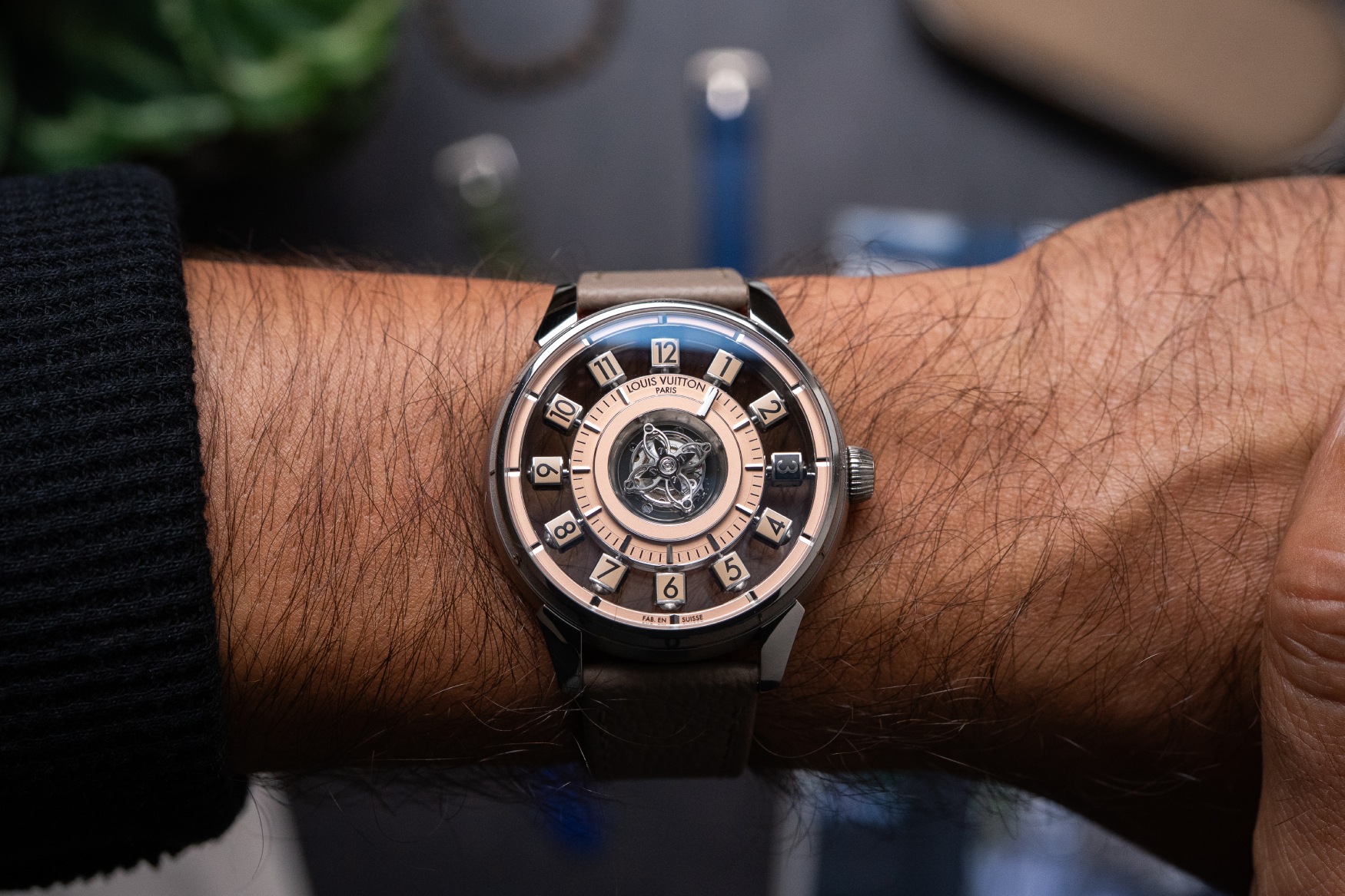 louis vuitton tambour taiko spin time collection 9