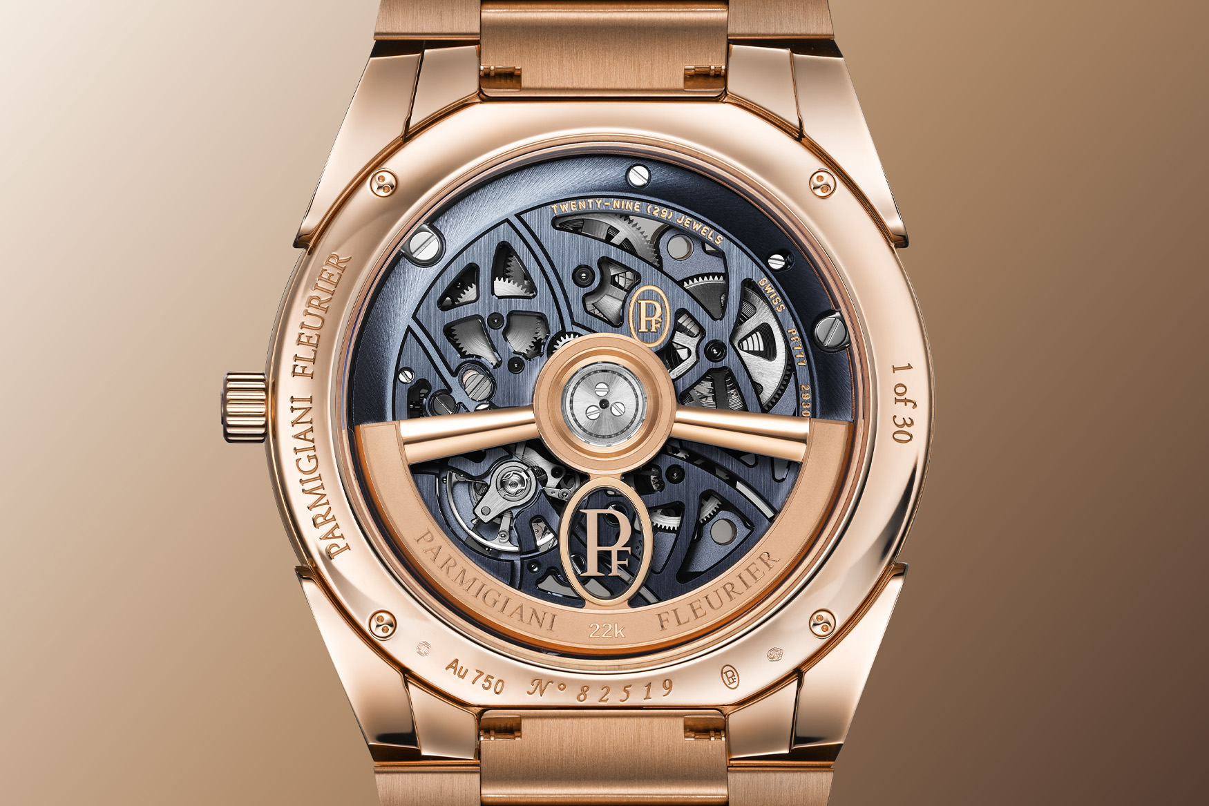 pf tonda skeleton rose gold 6