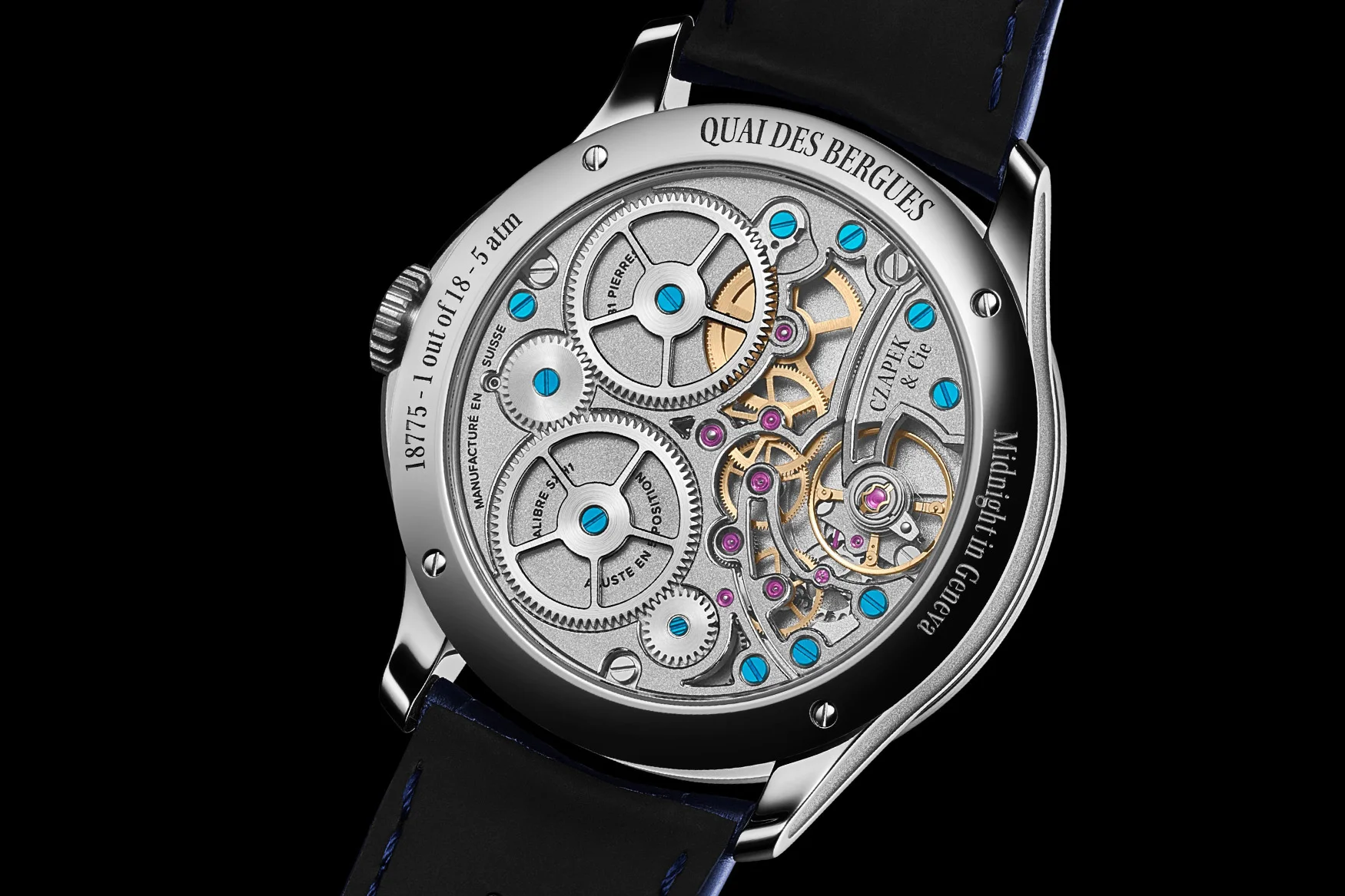 Czapek Quai des Bergues Midnight in Geneva 4