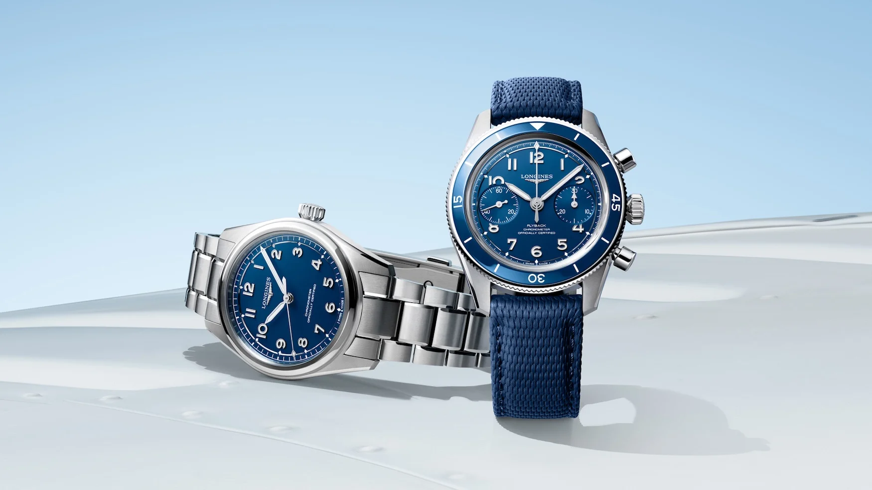 Longines Spirit Pilot Spirit Pilot Flyback Blue 1
