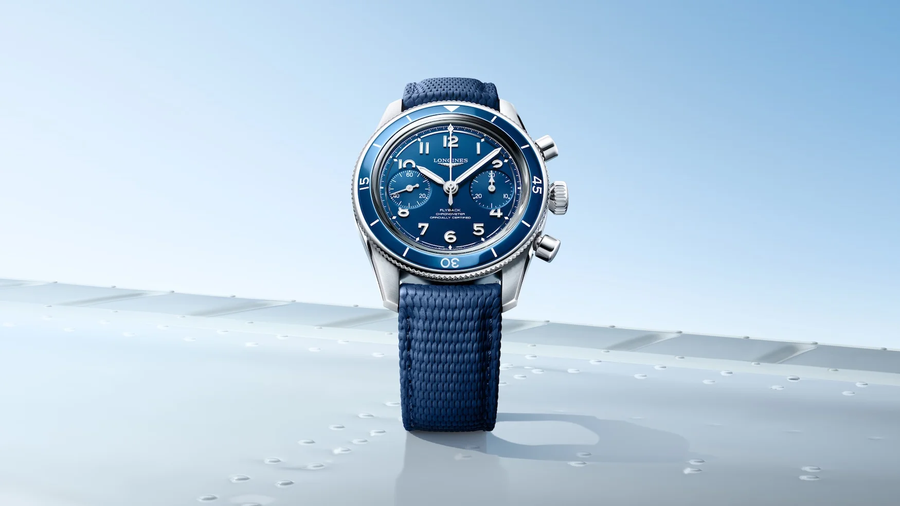Longines Spirit Pilot Spirit Pilot Flyback Blue 3