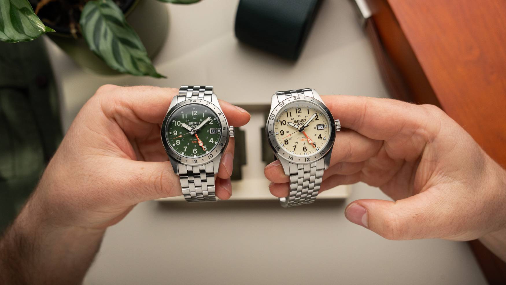 Seiko Updates Seiko 5 Field GMT with Two New Colors