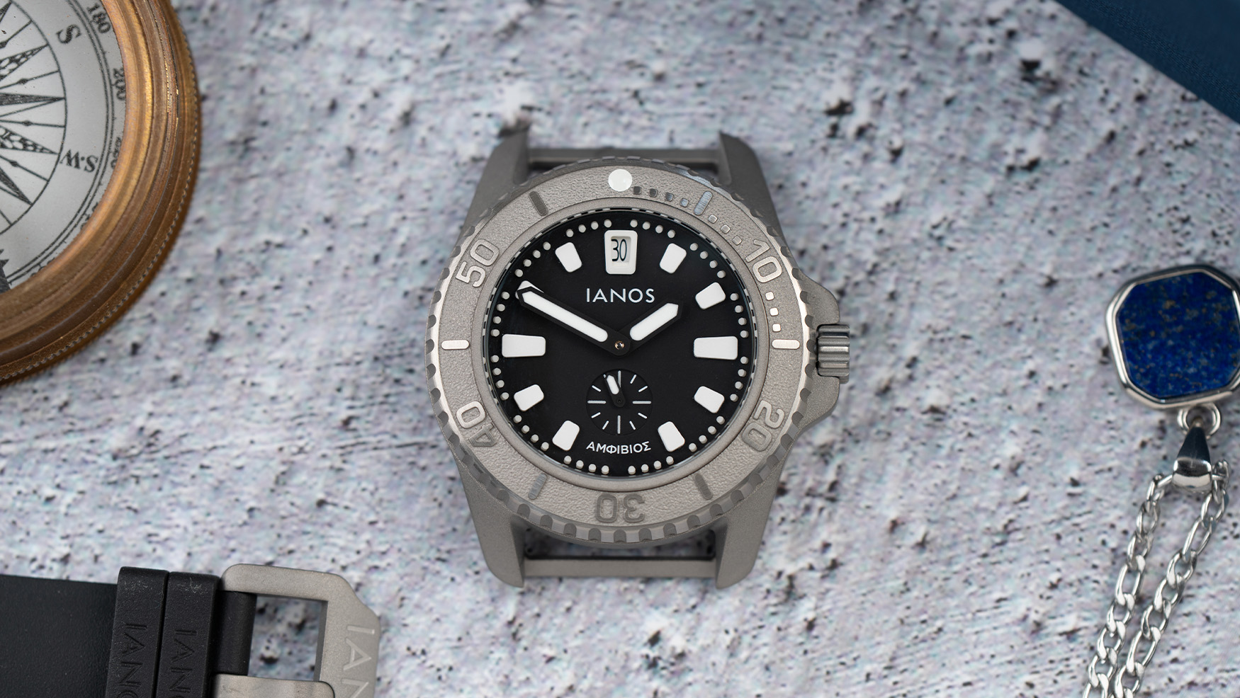The Ianos Amfivios takes a military-issued diver and opens it up to the rest of us