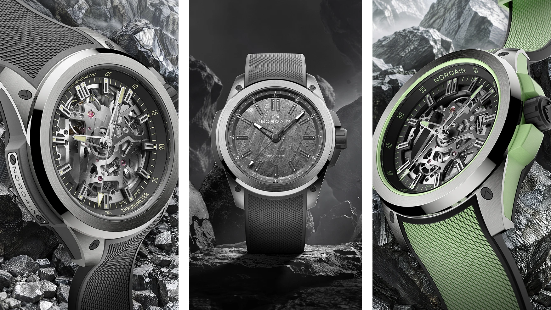 Norqain introduces titanium to its Wild One collection with three new models