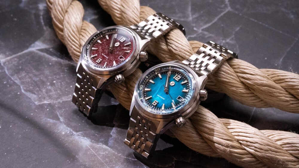 New dials for the Zelos Helmsman Diver make it a hard watch to pin down