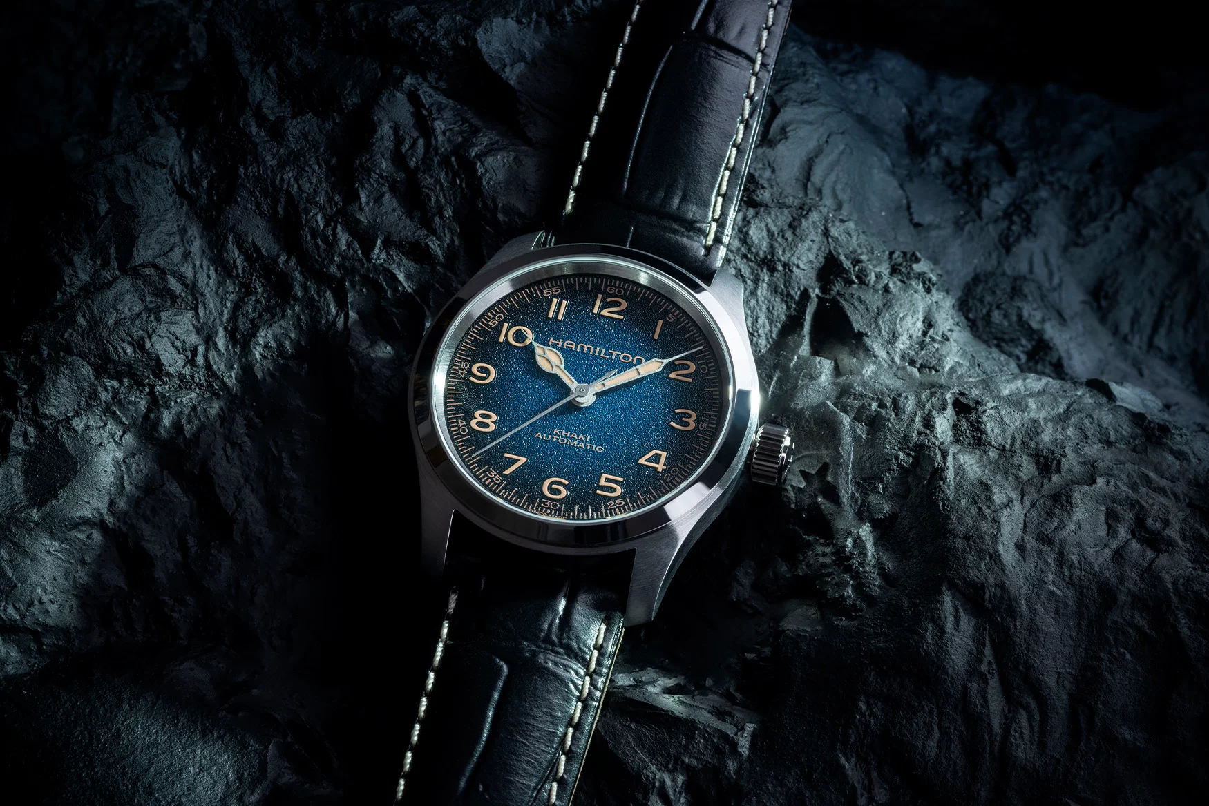 hamilton murph 38mm deep blue 3