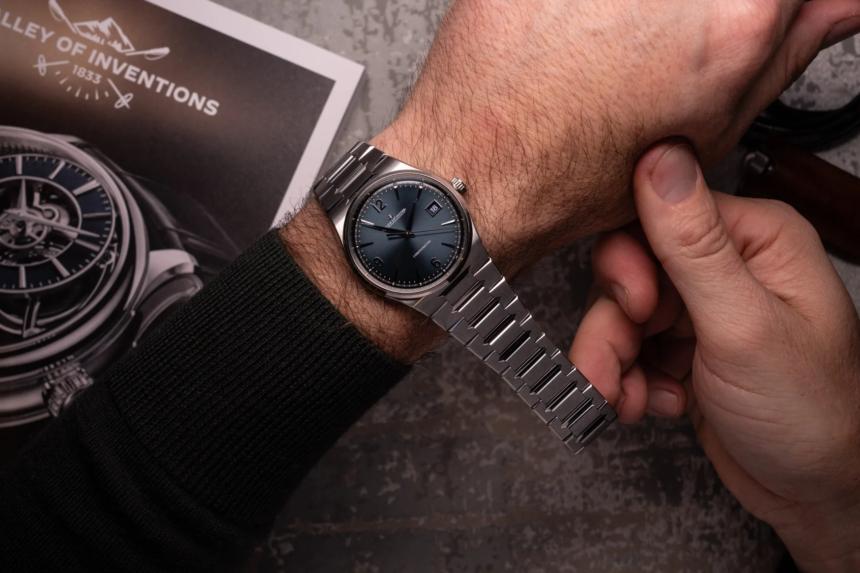jaeger lecoultre master control chronometre time and date 6