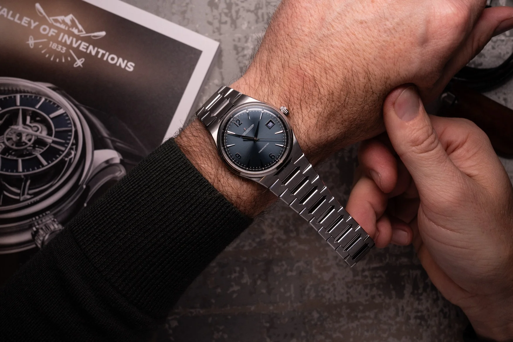 jaeger lecoultre master control chronometre time and date 7