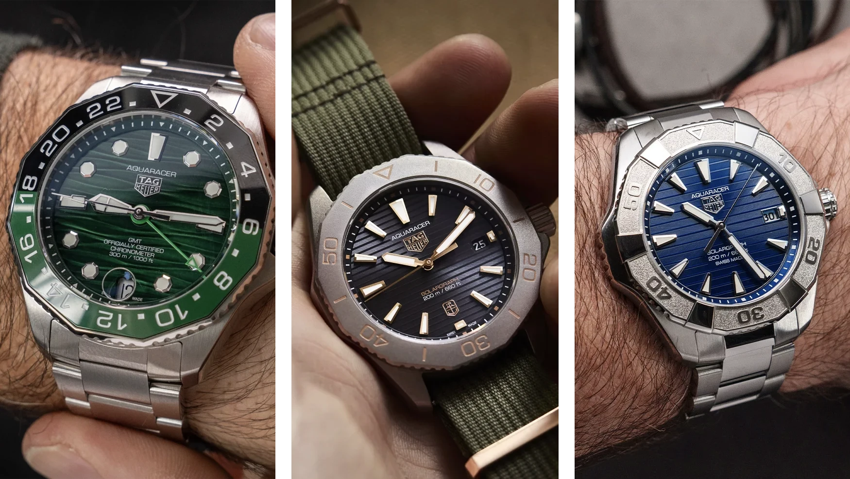 The best TAG Heuer Aquaracers of the modern era