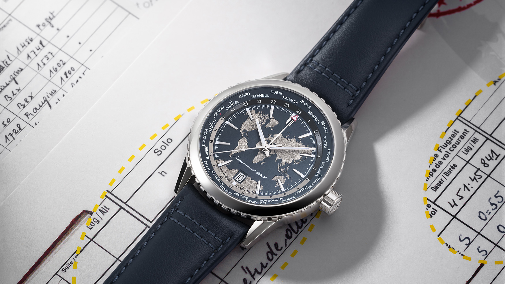 Raymond Weil Freelancer World-Traveller