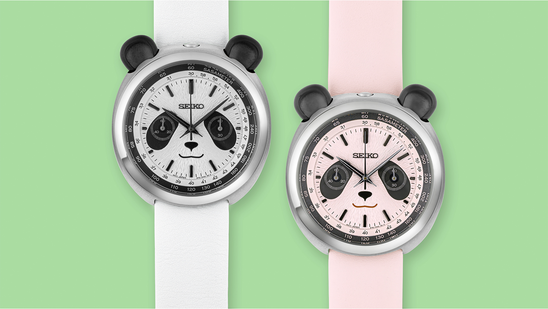 Seiko Pandagraph HHK001 and HHK002
